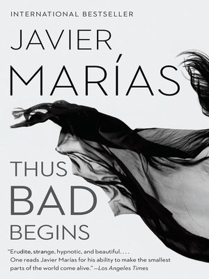 cover image of Thus Bad Begins